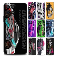 tokyo jdm drift sports car phone case for honor 8x 9s 9a 9c 9x lite 9a 50 10 20 30 pro 30i 20s6 15 soft silicone