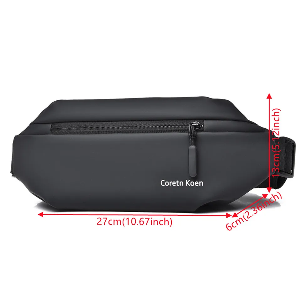 Новые роскошные сумки поясная сумка Оксфорд для мужчин через плечо телефона