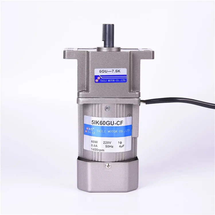 60 Вт электродвигатель переменного тока с редуктором 5IK60GU-CF 5GU3K-300K