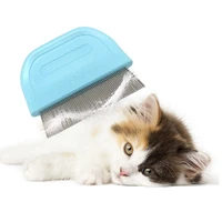 cat flea combs dog eye stain remover combs pets grooming comb cat combs cat cleaning metal pets steel comb dog hair care