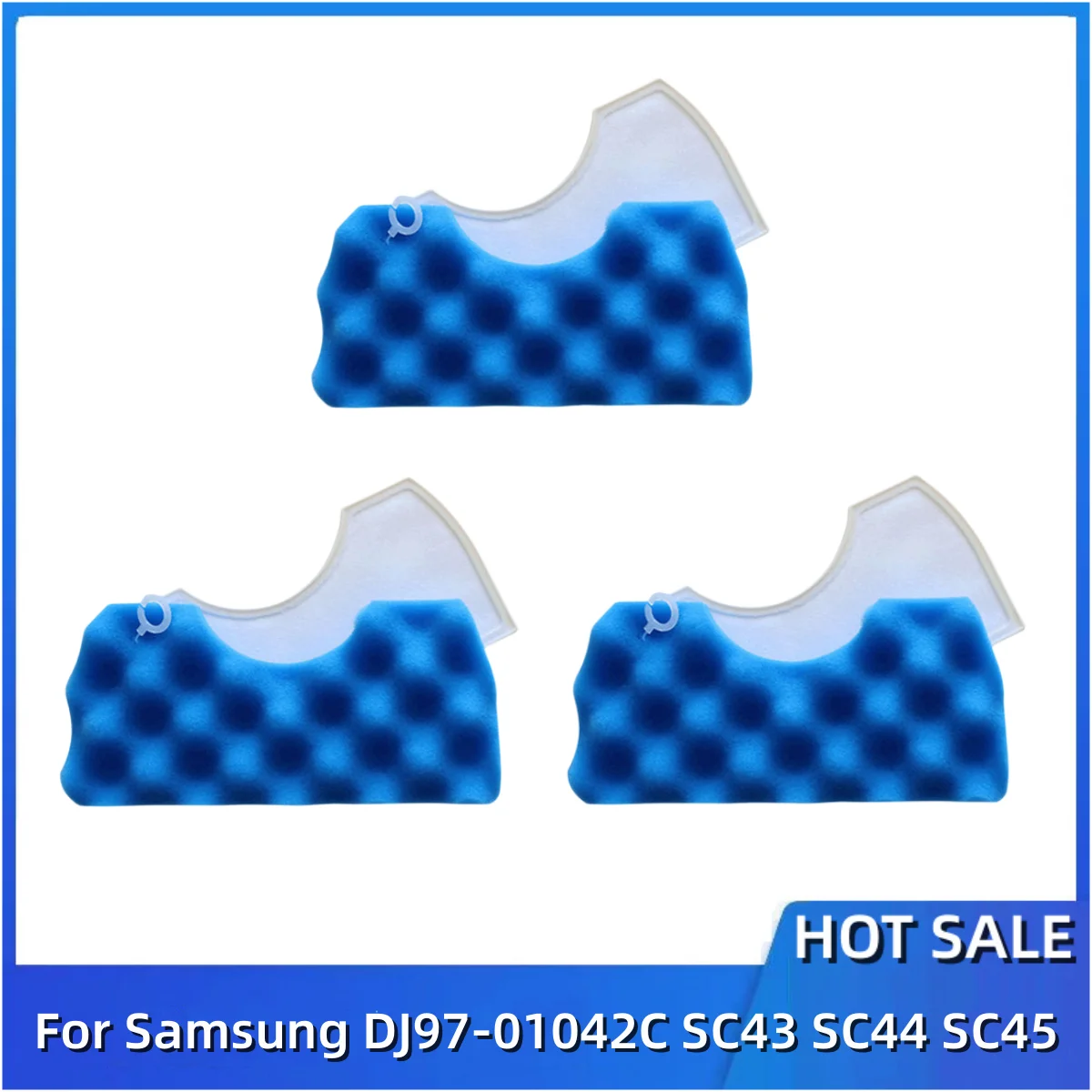 

3 шт., фильтры для пылесоса Samsung DJ97-01042C