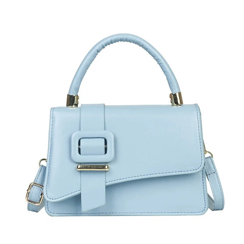 Bolsos PU Leather Woman Handbags Luxury Designer Female Shoulder Bag 2022 New Fashion All-match Messenger Small Square Bag