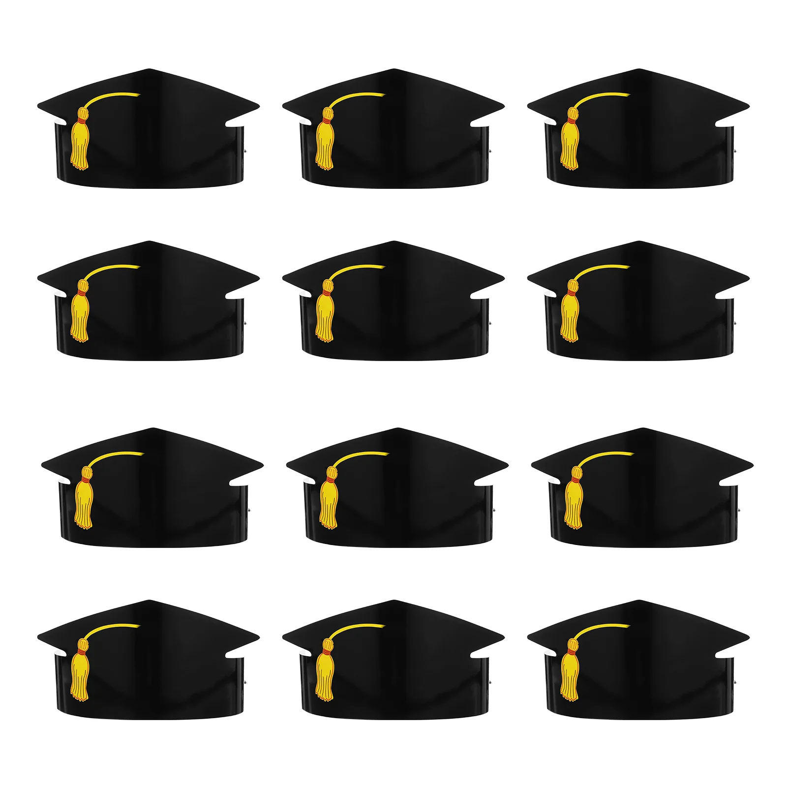 

Paper Hat Props Graduation Party Adorns Caps Craft Hats DIY Graduates Decors