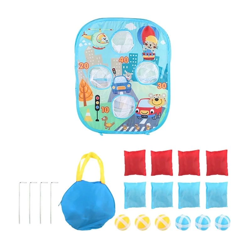 

Bean Bag Toss Game Outdoor Toys Indoor Outdoor Collapsible Game Set Fun Safe Play Party Games And Toys Gifts