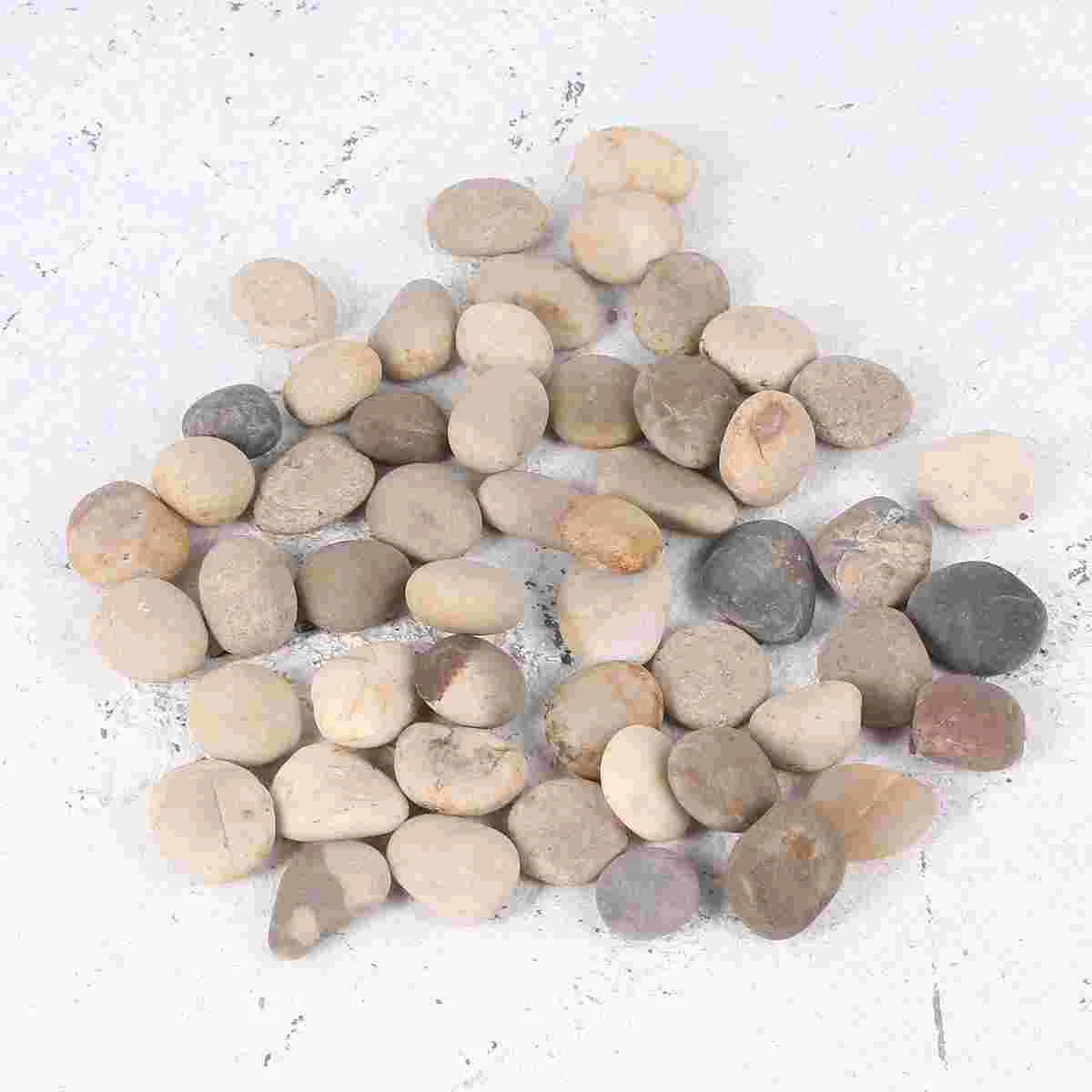 

Раскрашенная каменная галька Stonesdecor плоская речная аквариумная галька Детские садовые сувениры ваза для вечеринки детские самодельные кра...
