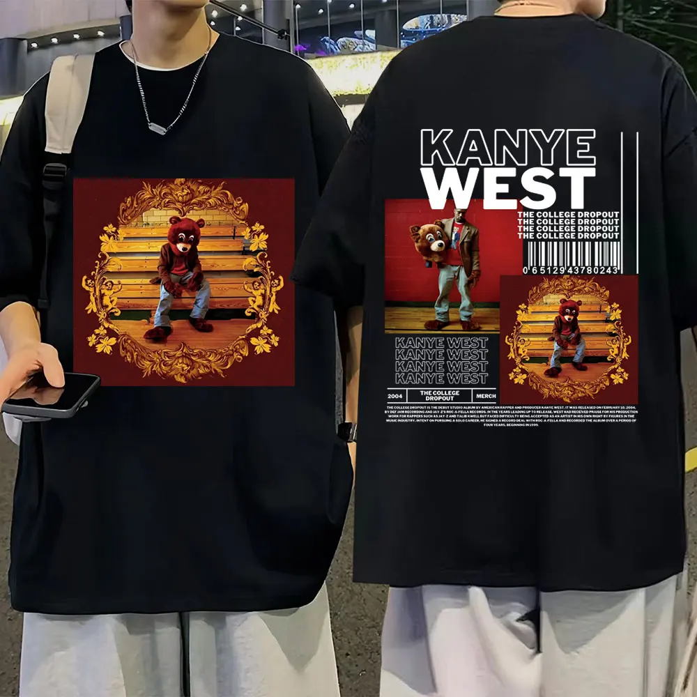 

Футболка мужская оверсайз с графическим принтом и коротким рукавом, в стиле хип-хоп