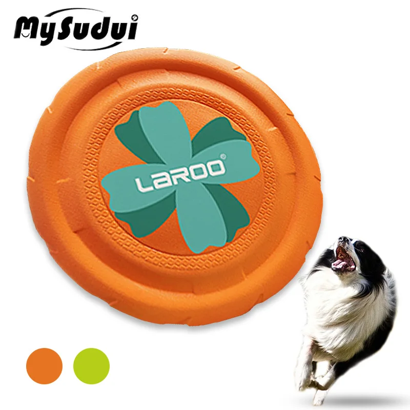 

Funny Sport Dog Flying Disc Durable Eva Pet Throwing Toy Training Interactive Fly Disc Multi-Use For Pets Outdoor Play Games