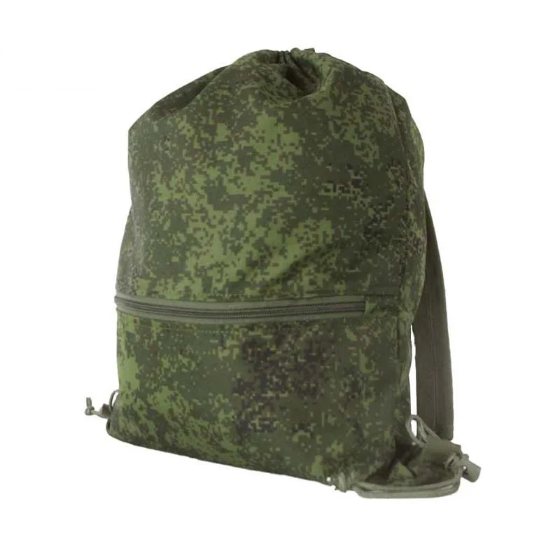 Reproduced New Russian Army Camouflage Single Soldier Lightweight Multifunctional Tactical Backpack Campsite Bag Shoe Bag