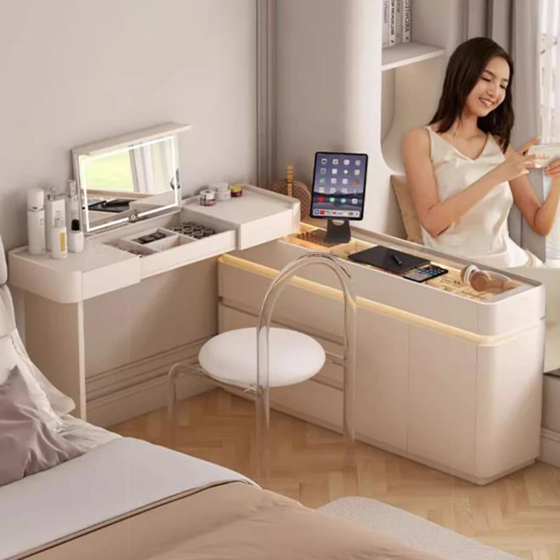 Шкафы в кремовом стиле комоды для хранения скандинавском с выдвижным ящиком