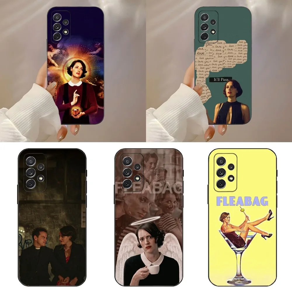 Чехол для телефона с телевизором F-Fleabags-s Samsung Galaxy A91 A80 A73 A72 A71 A53A52 A32 A31A22 A21s A20 черный