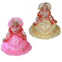 hot selling 45cm victorian style ceramic doll home decoration childrens play house toys girl doll surprise gift surprise dolls