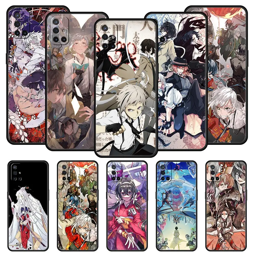 

Phone Case For OnePlus 10 9 Pro 9T 9R 9RT 8T 8 7 6T 7T Nord 2 CE 5G N200 N10 N100 Soft Cover Protection Bungo Stray Dogs Anime