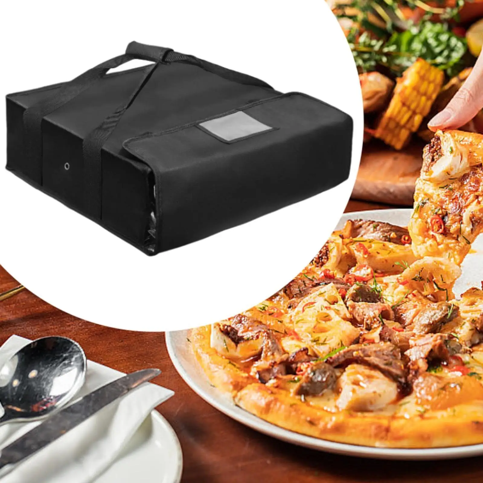 Сумка для подогрева пиццы сумка доставки пищевых продуктов изолированная