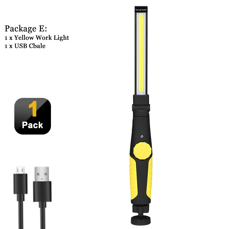 

BOUGIELB COB светодиодный фонарь USB rechargeable