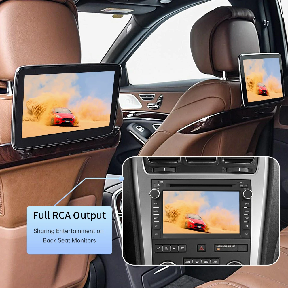 Junsun автомобильный радиоприемник мультимедийный плеер для анклава/GMC/ Chevrolet .. Авто