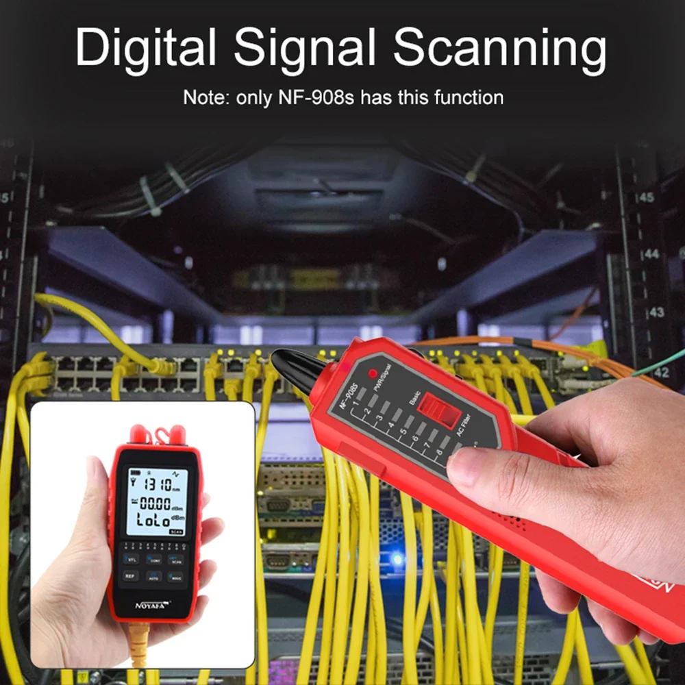 NOYAFA NF-908S/L оптический измеритель мощности для сети