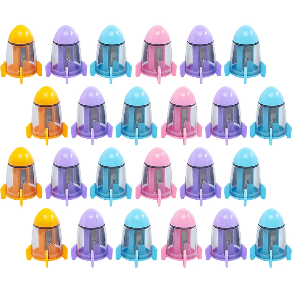 

24Pcs Colored Sharpeners Hand Sharpeners Lovely Sharpeners Students Supplies