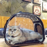 breathable transparent space cabin bags for small pet dog bag cat carrier handbag backpack travel airline bag drop shipping