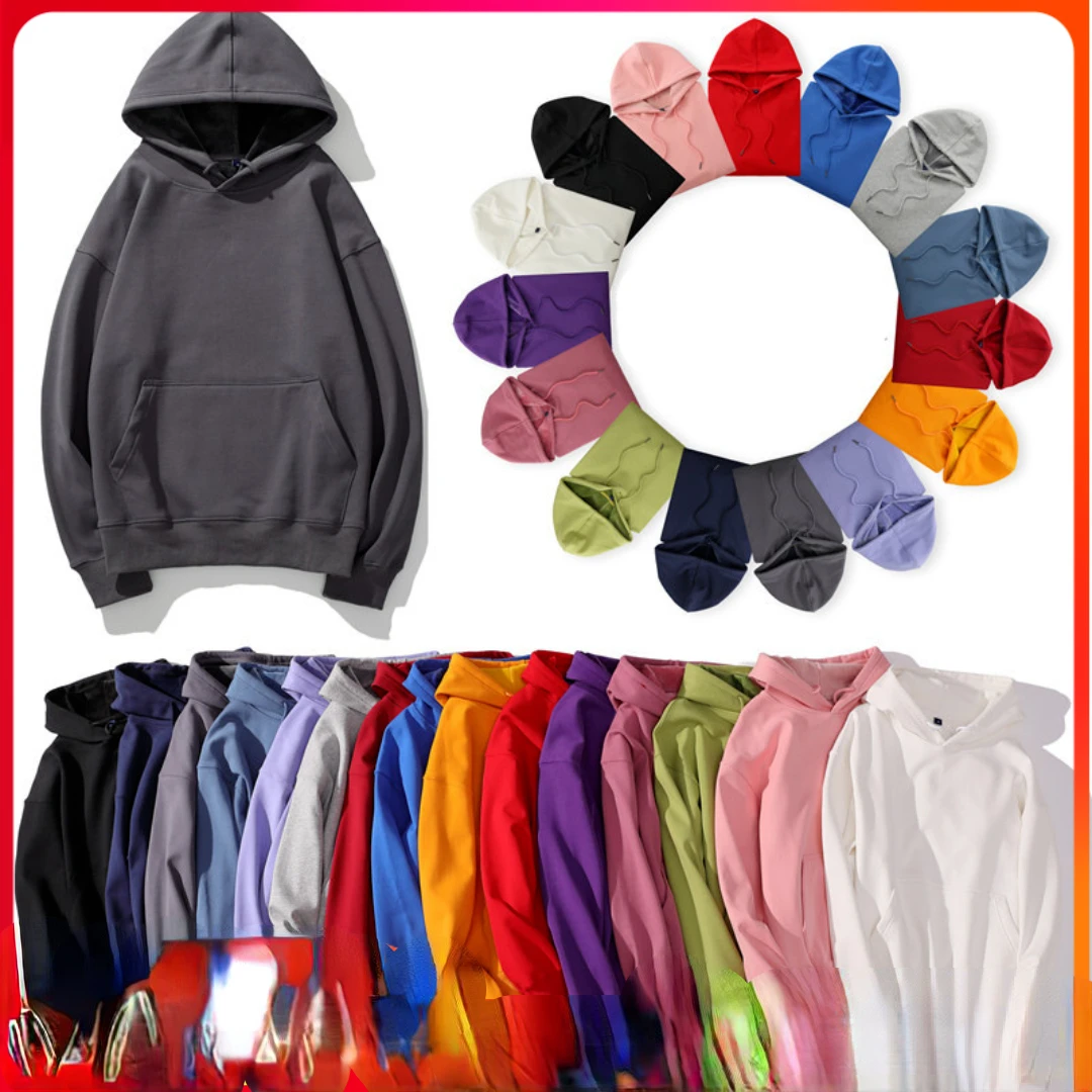 

Fashion Brand Men's/Women's Hoodies 2021 Autumn New Male Casual Hoodies Sweatshirts Men's Solid Color Hoodies Sweatshirt Tops