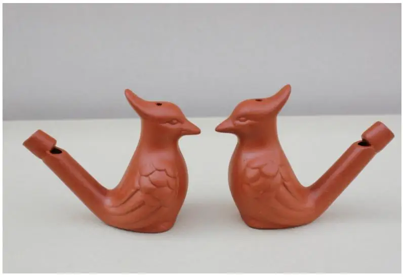 240 шт. детский свисток из керамической глины в винтажном стиле