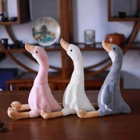 40cm long neck goose stuffed plush doll cute soft stuffed dolls plushie animals toys for kids baby children birthday gifts hot