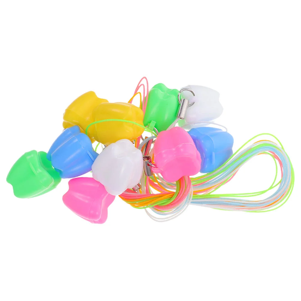 

10 Pcs Tooth Storage Box Savers Kids Holders Keepsake Boys Necklaces Lost Teeth Boys' Girl