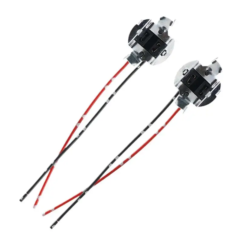 

1 пара для разъема основания фары, адаптер жгута проводов H7, держатель розетки для галогенной лампы