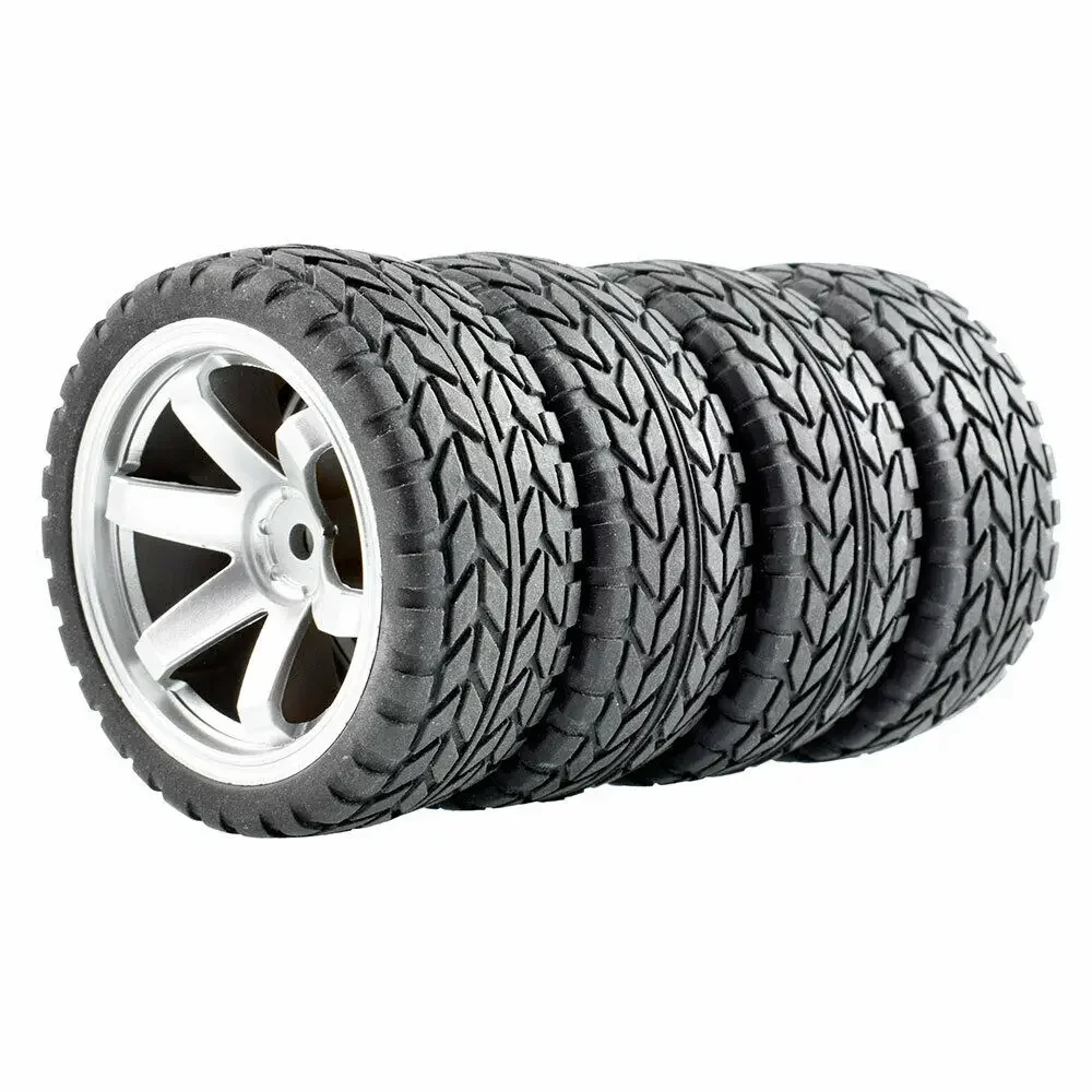 RC 701-6017 резиновые шины и пластиковые колеса 4 шт. для HSP HPI 1:10 на дороге автомобиля
