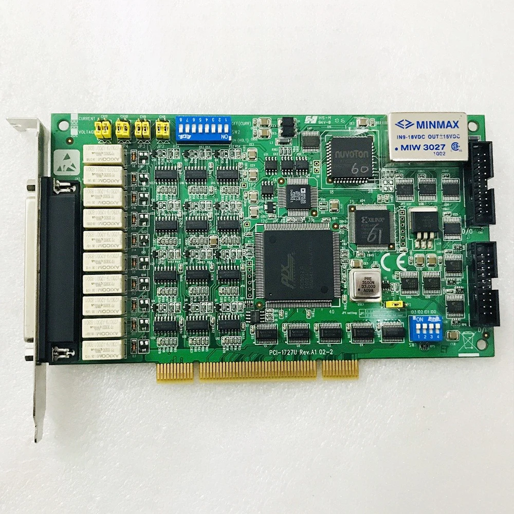 

PCI-1727U Rev.A114 For Advantech Bit Serial Port 12-Channel Analog Output With Digital IO Card