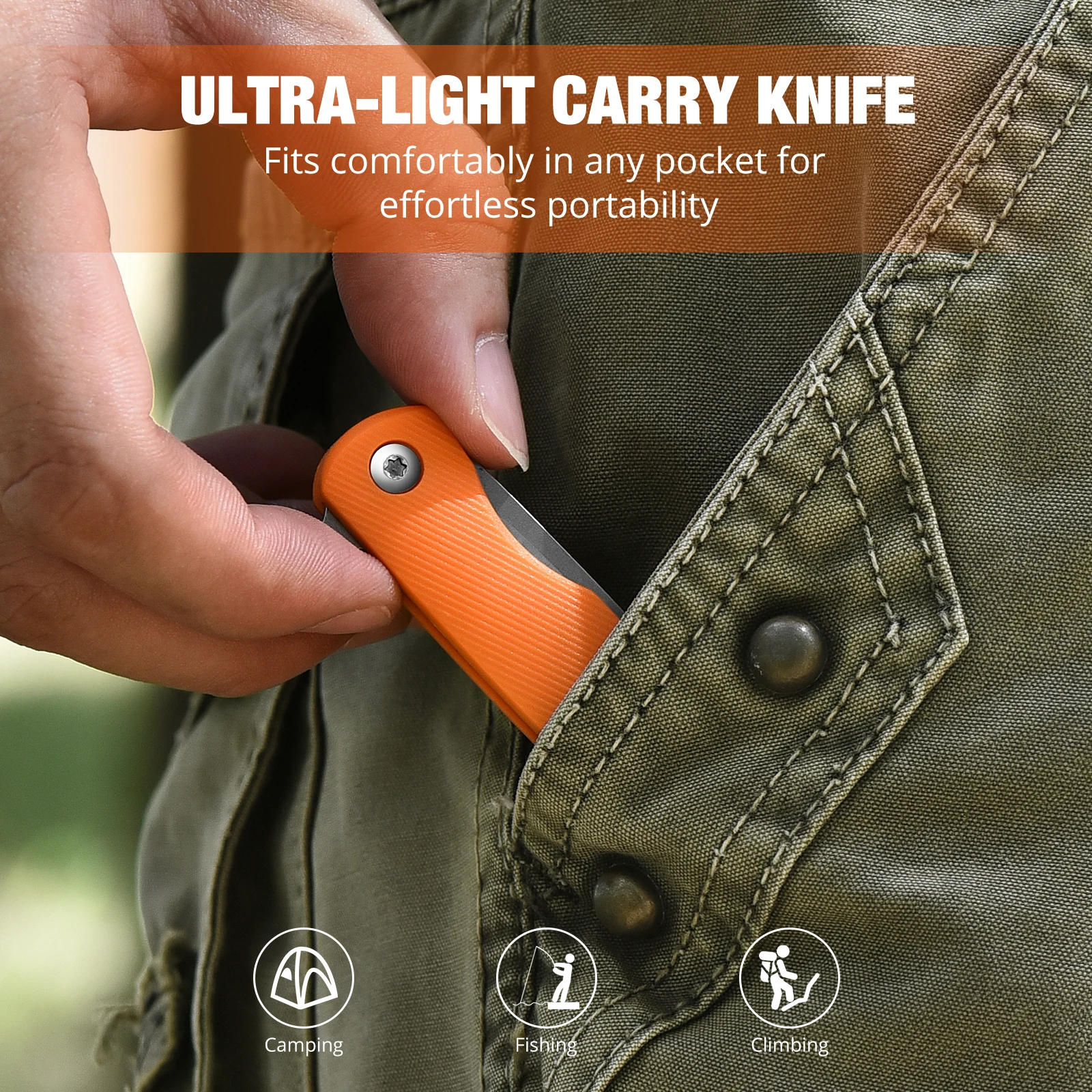 Складной нож EDC Box Cutter