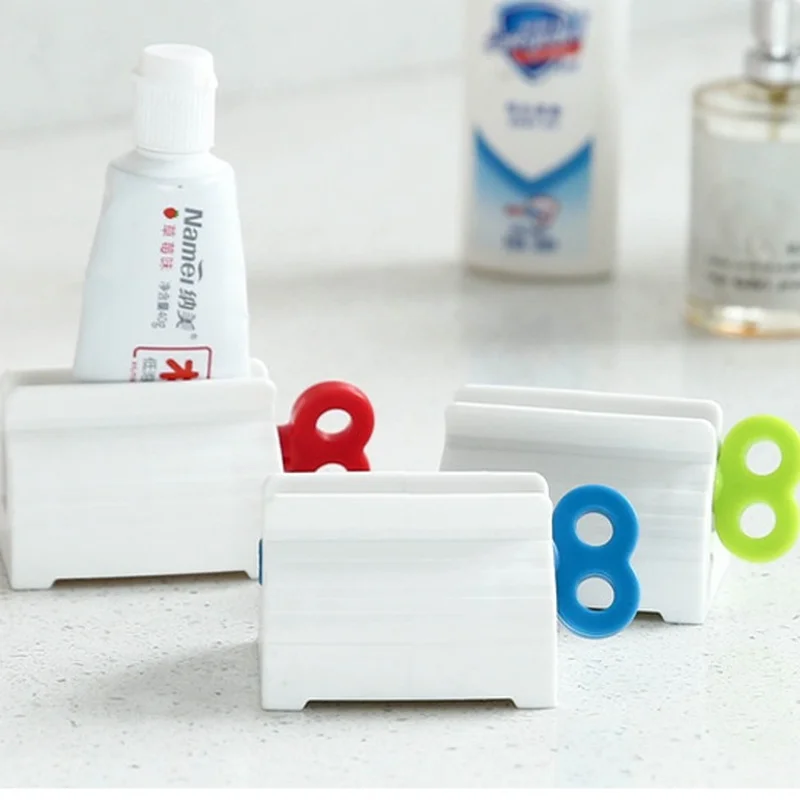 

Toothpaste Squeeze Artifact Squeezer Clip-on Household Toothpaste Device Lazy Portable Plastic Dispenser Bathroom Accessories