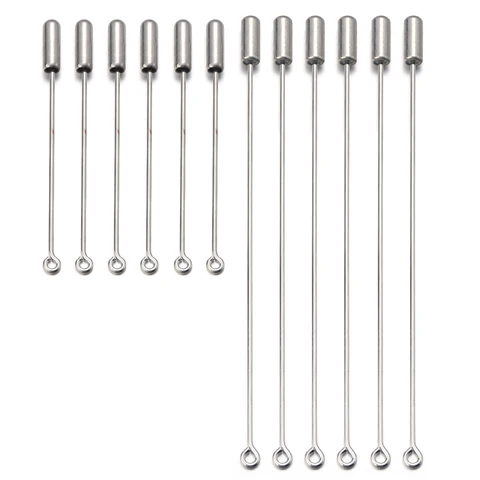 Родиевые петлевые броши с заглушкой Xinyao 53/96 мм