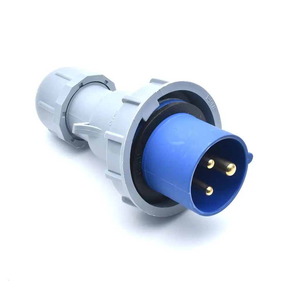 

Водонепроницаемая розетка IP67, 16 А/32 А, промышленная электрическая 3-контактная вилка для морской лодки