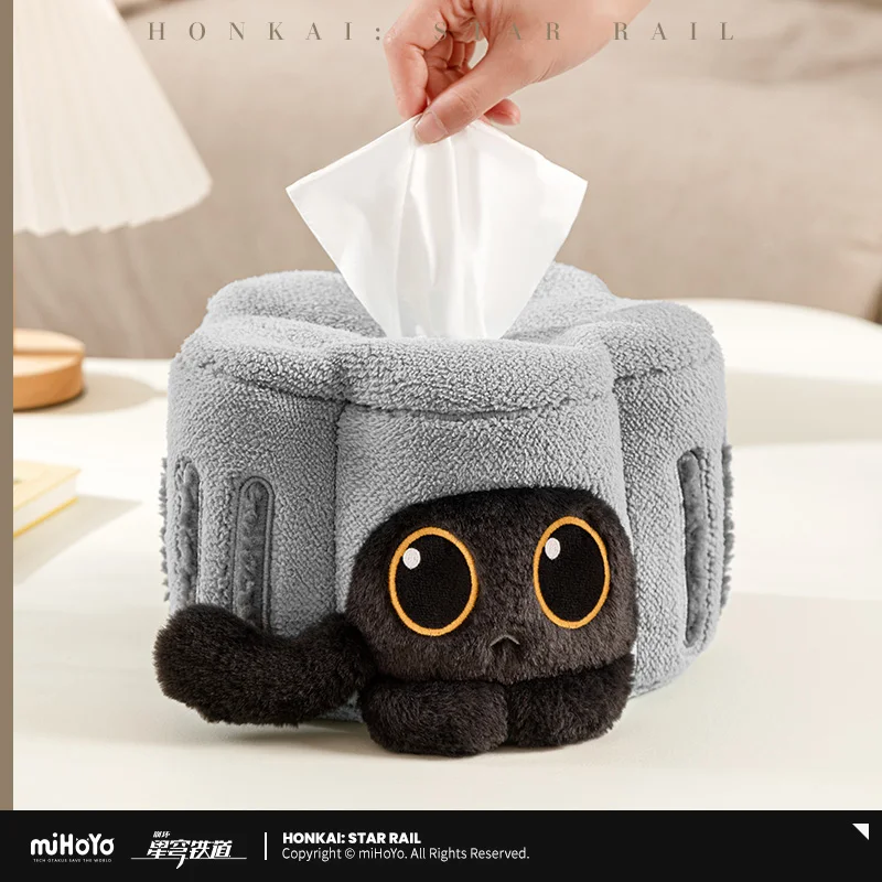 Фото Honkai Star Rail плюшевый ящик для бумаги, игровая периферия, продукты Цзин Юань, 7 марта Dan Heng Ruan Mei, серия Creation, оригинал №3