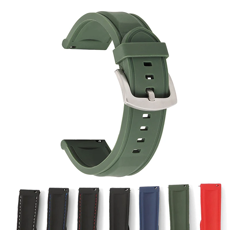 

Ремешок силиконовый для Huawei Honor GS 3/GS pro/ Magic 2 42 мм 46 мм