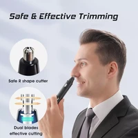 portable electric nose hair trimmer usb rechargable ear shaper cutting hair washable eyebrows shaper hair remover
