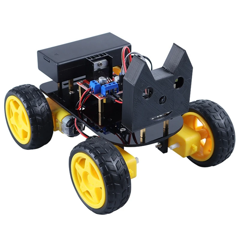 Умный автомобильный робот-Комплект сделай сам для Arduino 4WD Wifi ESP32 CAM Dolly Kit легкая