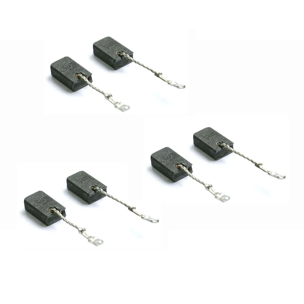 

6 шт., Угольная щетка E64 для угловой шлифовальной машины 1200 Вт