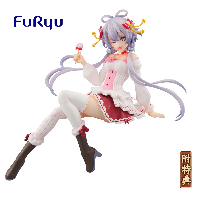 

Аксессуары Оригинальная фигурка FuRyu, фигурка лапши Vsinger Luo Tianyi, аниме фигурка 16 см, Коллекционная модель, игрушки для мальчиков, подарок