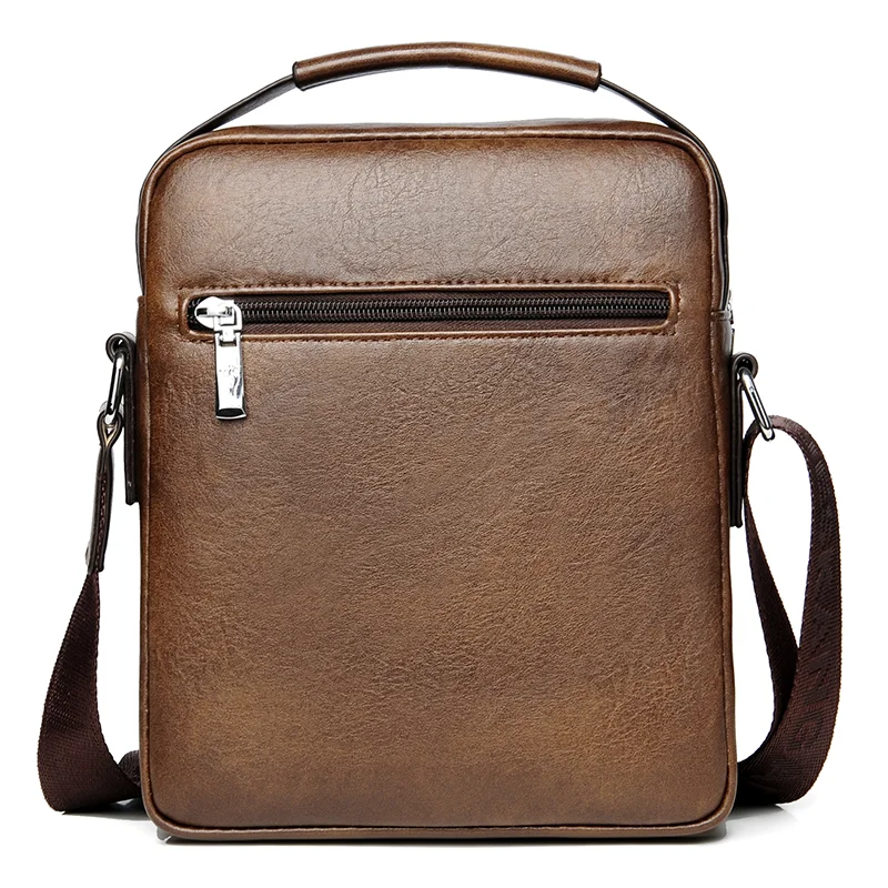 Luxury Brand Men Sling Bag Leather Side Shoulder Bag For Men Husband Gift Business Messenger Crossbody Bag Male Handbag