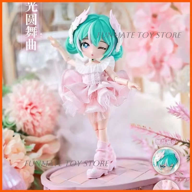 Коллекционная фигурка Hatsune Miku 14 см (BJD&MJD) в закрытой упаковке, модная игрушка-украшение для рабочего стола, сюрприз-кукла, подарок (art.: 3920d998f5bd0) - 3920d998f5bd0