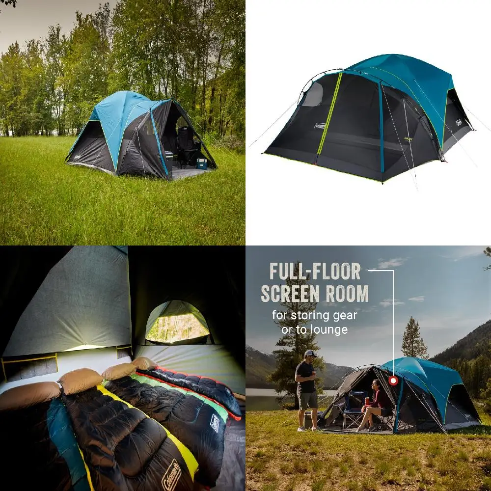 

ecr Luxury 8-Person Dark Room Camping Tent for Your Experience.