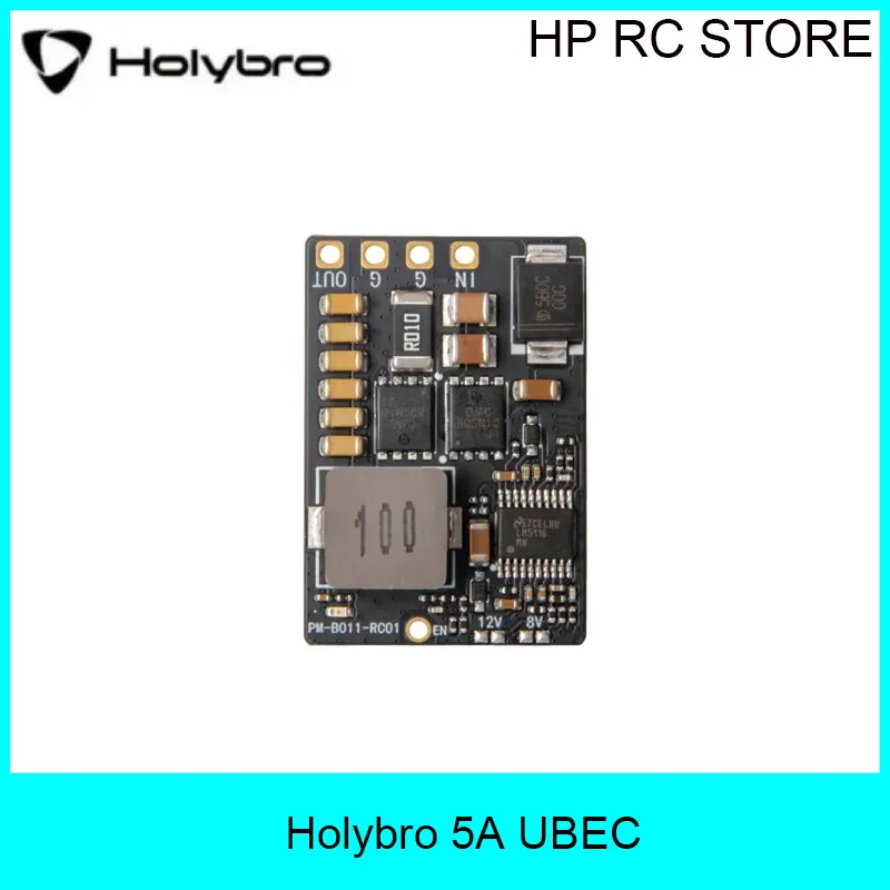Holybro 5A UBEC с переключаемым входом 3-14S и выходом 5.2V8V12V для радиоуправляемых моделей автомобилей, лодок и FPV-дронов (art.: 3920dca5d8a67) - 3920dca5d8a67