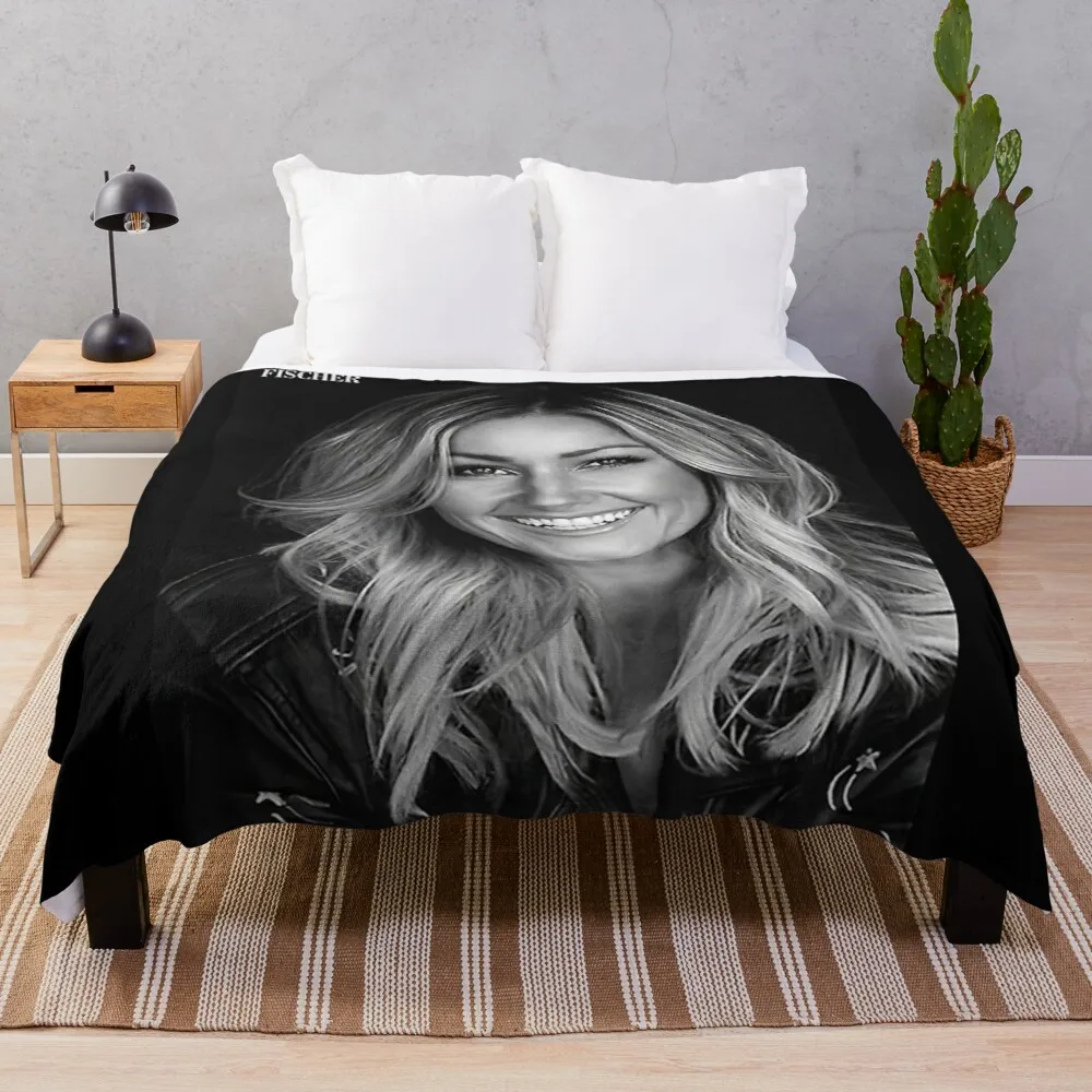 

Helene fischer Throw Blanket sleeping bag blanket crochet blanket