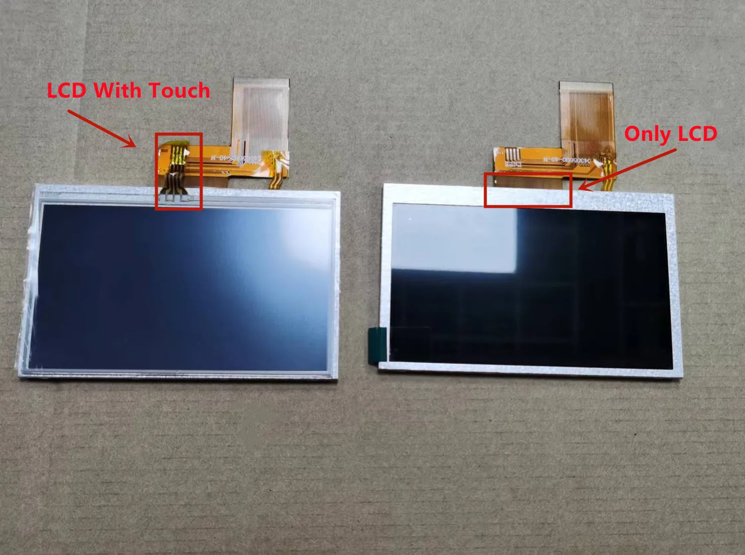 For 4.3 inch 40 Pin TFT LCD Screen Common Screen GL043056B0-40 HD430B0-24 043056B0-40 GL04303600-40 ZNL043T702-P40 100% Tested