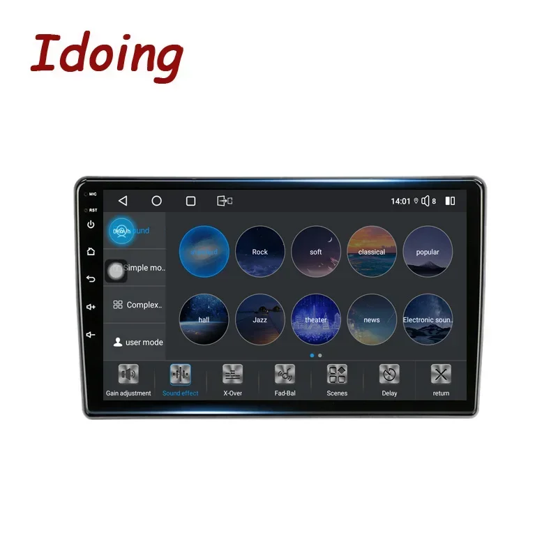 Idoing 10 2-дюймовый автомобильный стерео головное устройство 2K для Nissan X-Trail X Trail 1 T30