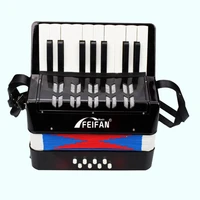 17 key 8 bass accordion mini piano keyboards beginners kids children educational toy gift musical instruments parts accessories