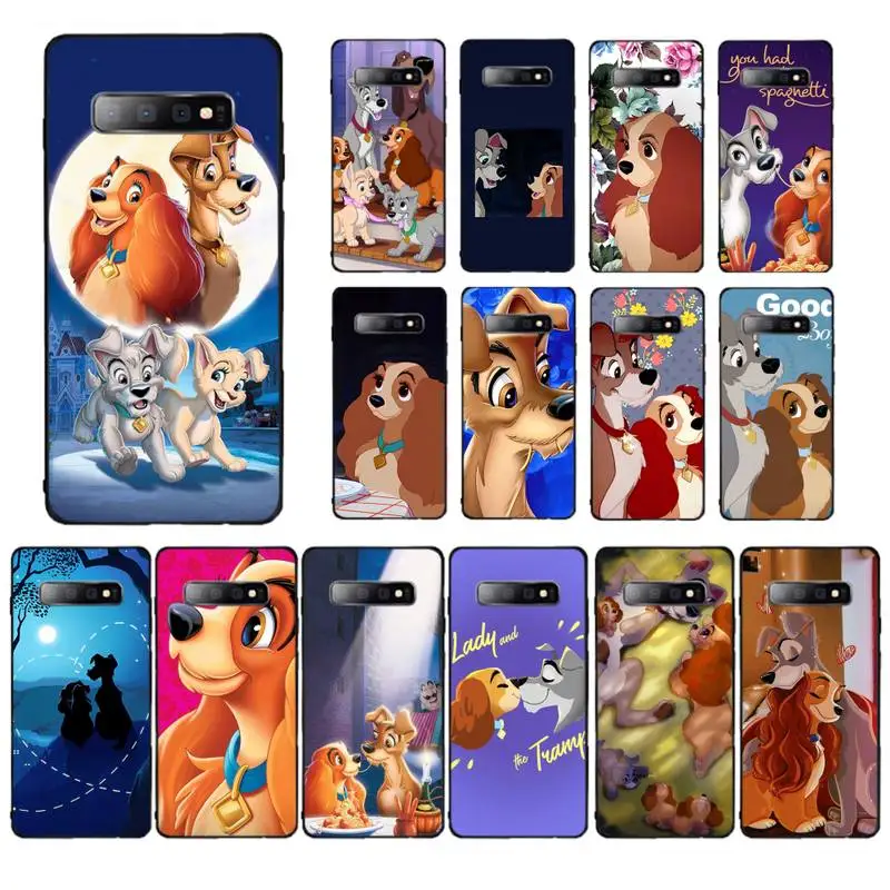 

Disney Lady and the Tramp Phone Case for Samsung S10 21 20 9 8 plus lite S20 UlTRA 7edge