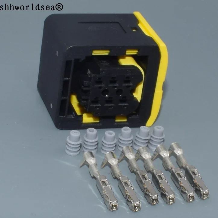 Shhworldsea 6-контактный 1 5 мм автоматический электрический штекерный кабель