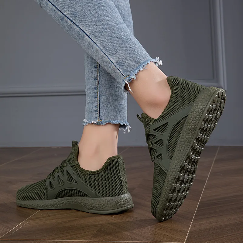 Summer Hot Selling Men Running Sneaker Mesh Men's Sport Shoes Lightweight Cheap Women Outdoor Training Shoes Plus Size 32-47